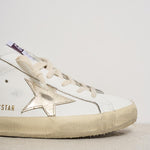 Sneakers donna Super-Star talloncino grigio GWF00102 F00684412166 GOLDEN GOOSE 