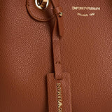 Borsa a mano donna in pelle marrone EW000361 AF12036M6030 EMPORIO ARMANI 