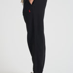 Pantaloni uomo da jogging in felpa neri 710793939 001 RALPH LAUREN 