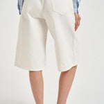 Bermuda donna in denim bianco NEWBECKYBULL44 OFFWHITE HAIKURE 