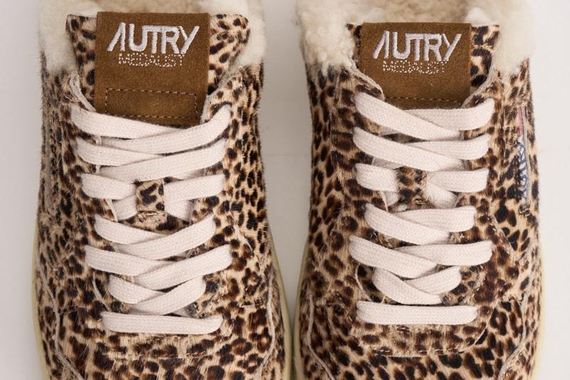 Sneakers donna Medalist mule animalier MULW YX01 AUTRY 