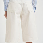 Bermuda donna in denim bianco NEWBECKYBULL44 OFFWHITE HAIKURE 