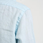 Camicia uomo in lino azzurra J66TNP UB1 ACCADEMIE TESSILI 