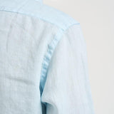 Camicia uomo in lino azzurra J66TNP UB1 ACCADEMIE TESSILI 