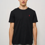 T-shirt girocollo uomo nera 710680785 001 RALPH LAUREN 
