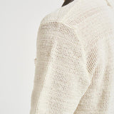 Polo uomo effetto crochet beige M26100018 CLEARCREAM SAMSØE SAMSØE 