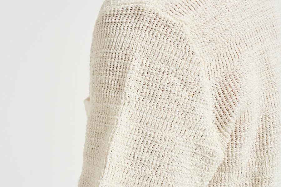 Polo uomo effetto crochet beige M26100018 CLEARCREAM SAMSØE SAMSØE 