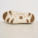 Scarpa bassa uomo Lo Lowmel in gomma e suede cammello 1144096 CHESTNUT UGG 