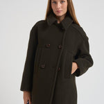 Cappotto donna mini Fiby marrone MA0455FA B1D03I67DK ISABEL MARANT 