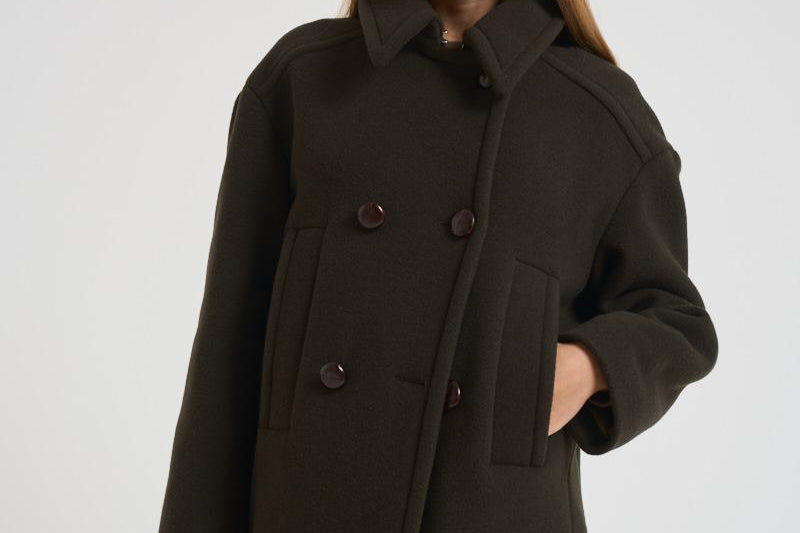 Cappotto donna mini Fiby marrone MA0455FA B1D03I67DK ISABEL MARANT 