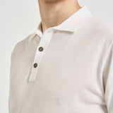 Polo uomo in maglia bianca M060526 102 ACCADEMIE TESSILI 