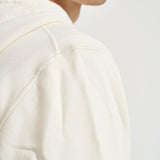 Felpa uomo con zip panna 6100061 S0051V0093 STONE ISLAND 