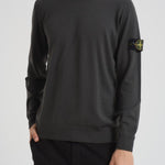 Maglia uomo girocollo grigio antracite 5100071 S00C4V0062 STONE ISLAND 
