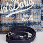 Borsa donna Colette tweed celeste COLETTETWD CK3121 MC2 SAINT BARTH 