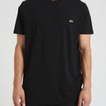 T-shirt uomo girocollo nero TH6709 031 LACOSTE 