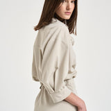 Abito donna chemisier ghiaccio 106654A18E ARIANEI18 PINKO 