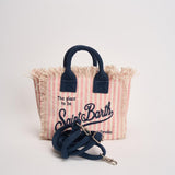 Borsa donna Vanity Mini a righe rosa VANITYMINI 03448L MC2 SAINT BARTH 