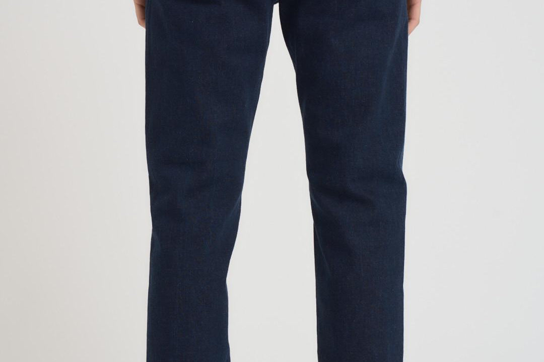Pantalone uomo dritto in denim scuro J100007S0J12 VJ201 STONE ISLAND 