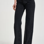 Jeans donna Hugh in denim nero 1134 009VINTAGEBLACK ANINE BING 