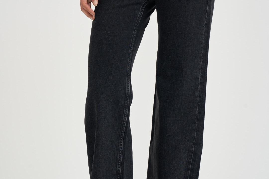 Jeans donna Hugh in denim nero 1134 009VINTAGEBLACK ANINE BING 