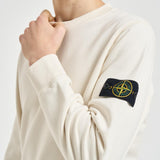 Felpa uomo girocollo panna 6100060 S0051V0093 STONE ISLAND 