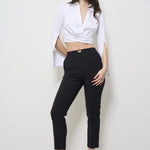 Pantalone donna slim nero PA076 110 ELISABETTA FRANCHI 