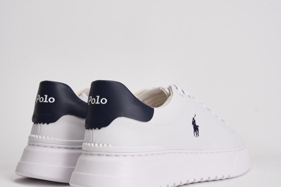 Sneakers uomo RLite Court bianca 809974097 001 RALPH LAUREN 