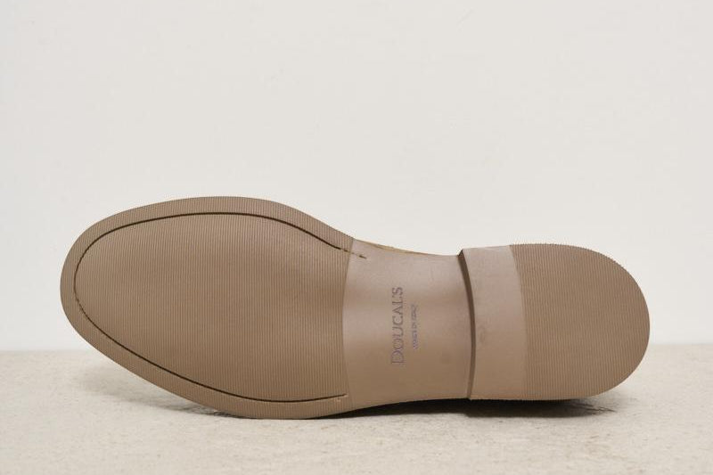 Mocassini uomo in suede marrone 3442 VISONECACAO DOUCAL'S 