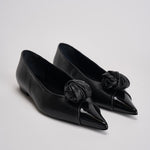 Ballerina donna a punta nera 115979100 BLACK100 ROTATE 