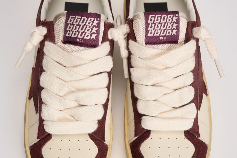 Sneakers donna Stardan bordeaux GWF00333 F00727040527 GOLDEN GOOSE 