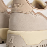Sneakers uomo Wild pace beige e bianca LDLM AK03 AUTRY 