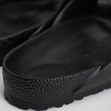 Sandalo uomo Arizona gomma nero 129421 BLACK BIRKENSTOCK 