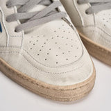 Sneakers uomo Ball Star bianco e blu GMF00117 F00757111660 GOLDEN GOOSE 