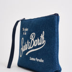Pochette donna Aline in denim blu ALINEDENIM 00436L MC2 SAINT BARTH 