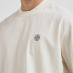 T-shirt uomo girocollo bianca 2100025 S0115V0093 STONE ISLAND 
