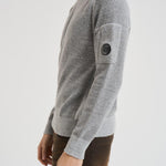 Maglia uomo girocollo grigio MKN252A 006170A921 CP COMPANY 