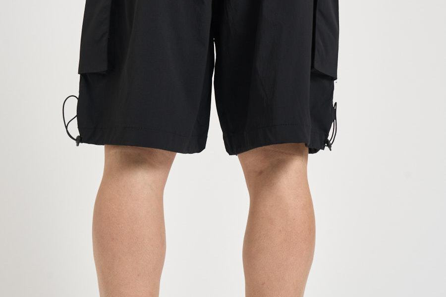 Bermuda uomo cargo nero 301 BLACK WOODBIRD 