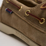 Mocassino donna Portland da barca in suede taupe 77131JW AF0 SEBAGO 
