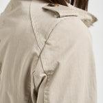 Trench donna corto ghiaccio S1154 217 BAZAR DELUXE 