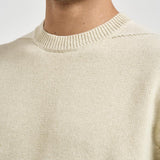 Maglia uomo girocollo panna 5100043 S00XGV0M93 STONE ISLAND 