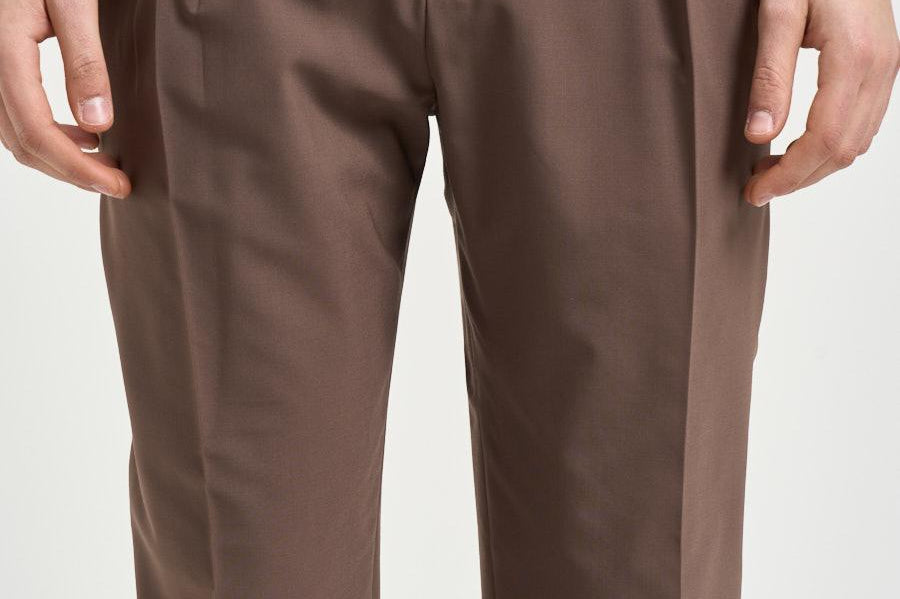 Pantalone uomo Portobello tortora BELLOS 300082136 BRIGLIA 