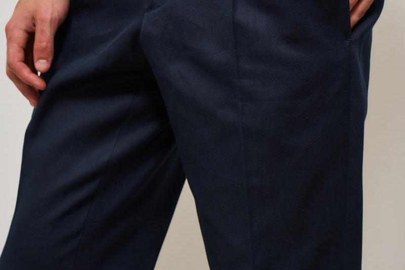Pantalone uomo gamba dritta blu ARECHI 282878 SANTANIELLO 