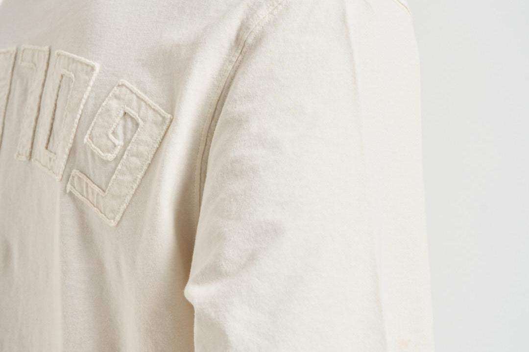 T-shirt uomo girocollo avorio GUP01873 P00157611560 GOLDEN GOOSE 