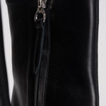 Stivali punta tonda in pelle KLND65ST BLACK AEYDE 