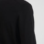Maglia uomo girocollo con ricamo nera HERON LTEMBRYCARMORITZ00 MC2 SAINT BARTH 