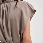 Abito donna chemisier tortora 31325 0340TAUPE FILIPPA K 