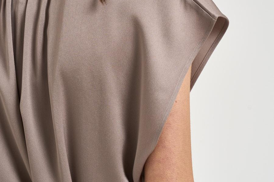 Abito donna chemisier tortora 31325 0340TAUPE FILIPPA K 