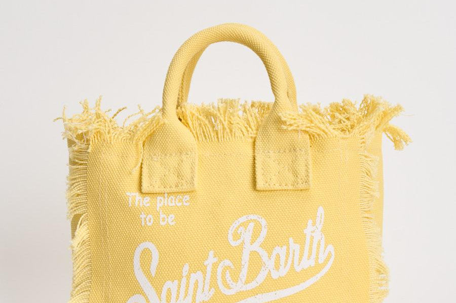 Borsa donna Vanity gialla VANITYMINI 00766L MC2 SAINT BARTH 