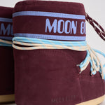 Stivale donna Icon Low Suede Burgundy 1409670 D013BURGUNDY MOON BOOT 