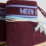 Stivale donna Icon Low Suede Burgundy 1409670 D013BURGUNDY MOON BOOT 